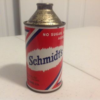 Schmidt ' s Cone Top Beer Can - Beauty 2