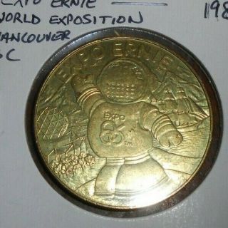 Expo Centre Vancouver Bc 1986 Medal 2