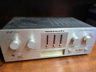 Vintage Marantz Pm - 300 Amplifier Powers On