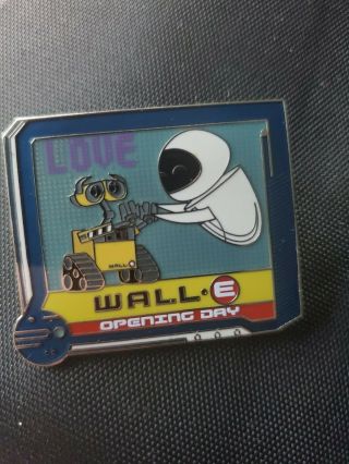 Disney Pixar Wall - E Eve Love Opening Day Pin - Le1000
