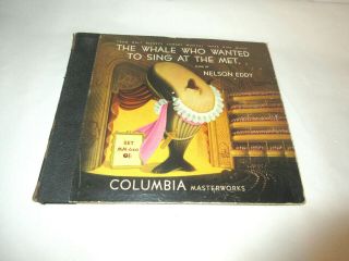 The Whale Who Wanted To Sing At The Met Walt Disney Musical 78 Record Set