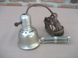 Vintage Delta Rockwell Lamp Light For Drill Press Scroll Band Saw Part
