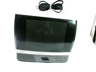 Vintage RCA ColorTrak Plus CRT TV Small Tv No Remote, 2