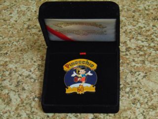 Pinocchio 60th Anniversary Boxed Pin