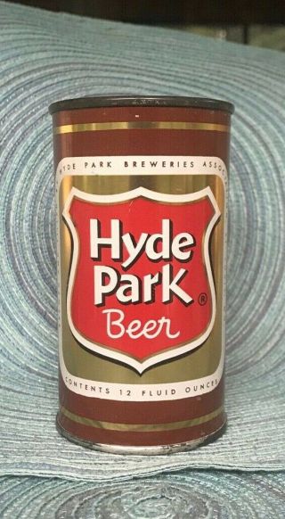 Hyde Park Beer Flat Top Can: Hyde Park Breweries Assn,  St Louis,  Mo