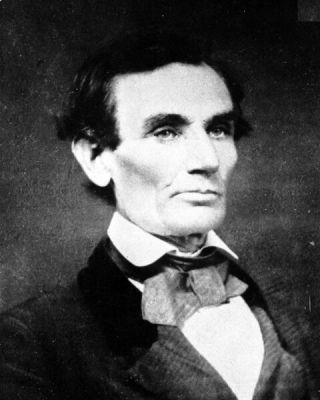 8x10 Photo: Future President Abraham Lincoln In A Borrowed Coat - 1858