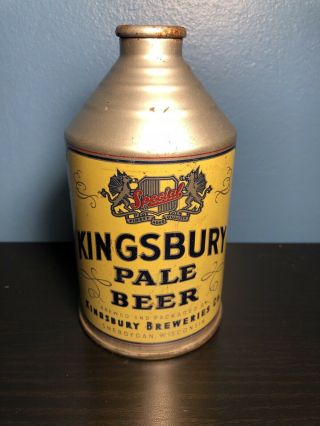 Kingsbury Pale Ale Crowntainer Beer Can