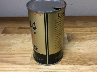 Coors Export Lager Beer (51 - 16) empty flat top beer can by Coors,  Golden,  CO 2