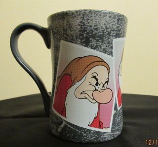 Disney Store - Grumpy Dwarf - Snow White & 7 Dwarfs Photo Large Coffee Cup / Mug