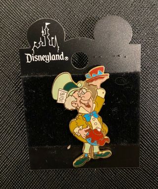 Wdw 1999 Mad Hatter From Alice In Wonderland Disney Retired Pin 463 Tea Party