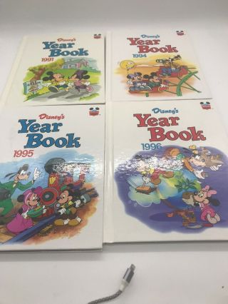 Disney’s Year Book 1991,  1994,  1995,  1996