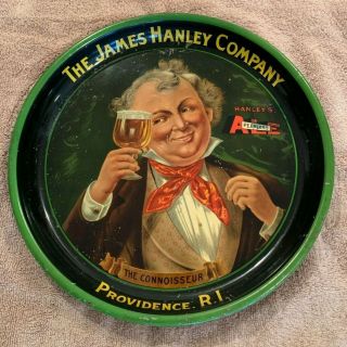 The James Hanley " The Connoisseur " Company Tray - Providence,  R.  I.  - Tough