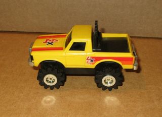 Schaper Stomper 4x4 Yellow Chevy Luv Pickup Truck 1980s Vintage -
