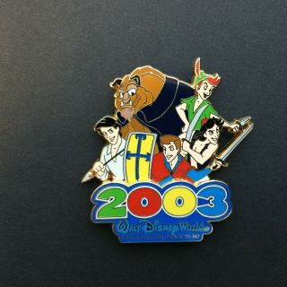 Wdw - 2003 The Magical Place To Be Heroes - Le 3500 Disney Pin 21388