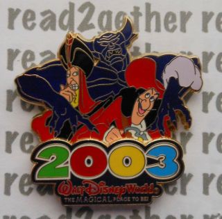 Disney Pin Wdw 2003 The Magical Place To Be Villains