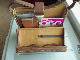 Vintage Polaroid Sx - 70 Land Film Camera - With Case & Booklet
