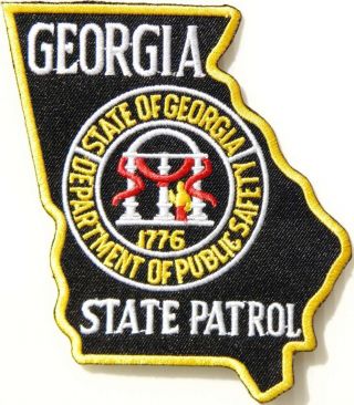 Georgia State Patrol Police Patch