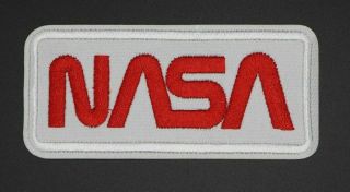 Nasa Worm Patch,  Nasa Worm Logo Patch,  Nasa Emblem Patch,  (nrw - 85)