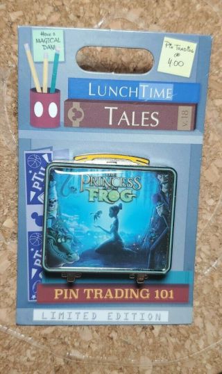 Disney Pin The Princess And The Frog Lunch Time Tales Le 1500