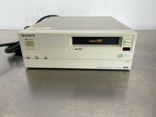 Sony Hi8 Video Player Recorder Computer Video Deck Cvd - 1000 8mm: Hi8 Vintage