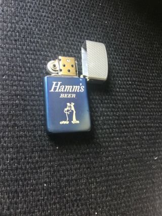 Rare Hamms Beer Lighter W/bear Salesman Sample