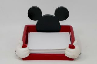 Walt Disney Mickey Mouse Sticky Note Pad Holder