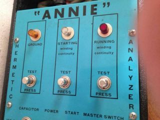 Vintage Annie A - 2 Hermetic Analyzer HVAC Industrial w/ Probes 2