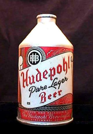 Hudepohl Pure Lager Beer 1940 