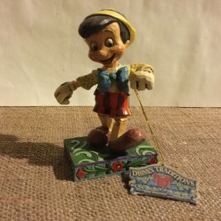 Jim Shore Disney Pinocchio Lively Step