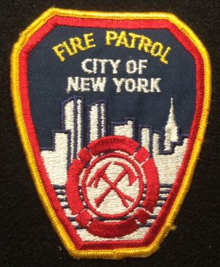 Vintage Fire Patrol City Of York Fire Department City Patch