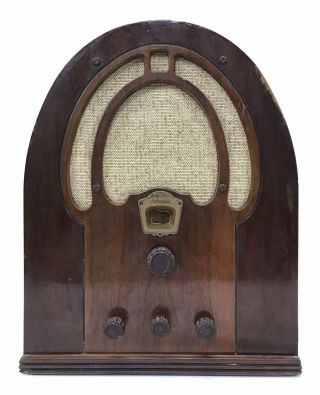 Vintage Philco Model 60 Cathedral Tube Radio - Not