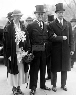 Franklin D.  Roosevelt On Inauguration Day In 1933 - 8x10 Photo (sp115)