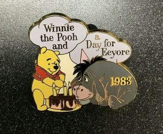 Disney Pin 100 Years Of Dreams 21 Winnie The Pooh And A Day For Eeyore
