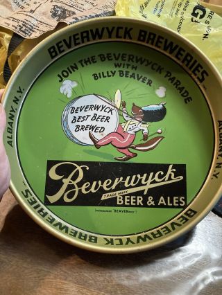 Beer Tray Beverwyck Albany Ny Scarcer