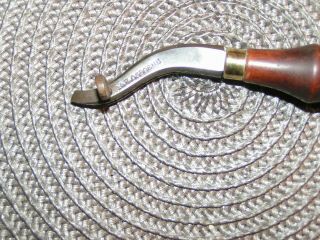 H.  F.  Osborne Leather Tool - Screw Creaser - Vintage