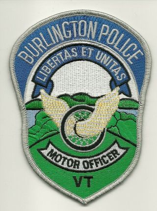 Motors Traffic Burlington Police State Vermont Vt Neat