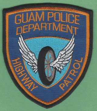 Guam Highway Patrol Police Shoulder Patch