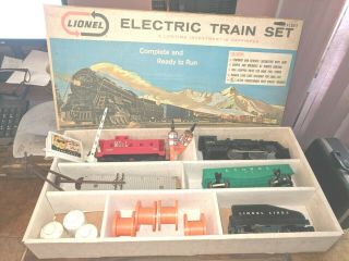 Vintage Lionel Scout 1062 O - Scale Electric Train And Others Cars