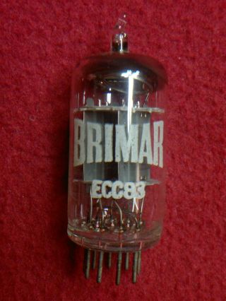 Vintage Brimar Ecc83 12ax7 Vacuum Tube Made In England 3