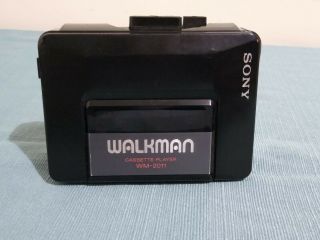 Vintage Sony Walkman Wm - 2011 Stereo Cassette Tape Music Player