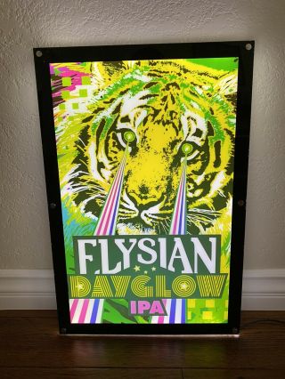 Elysian Brewing Neon Beer Bar Sign Light Makers Of Space Dust Ipa Dayglow Ipa
