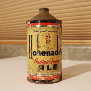 Hohenadel Indian Queen Ale Quart Cone Top - Ale In Black