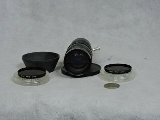 Vintage Canon Tv Zoom Lens V6x17 17 - 102mm Plus 2 Filters Ndx8