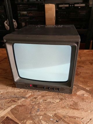 Vintage 9 " Panasonic Tr - 930b B&w Video Monitor Television Made In Japan Fst Ship