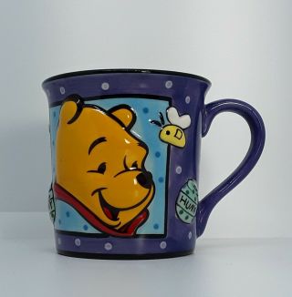 Disney Authentic Winnie The Pooh 3d Coffee Mug Vintage