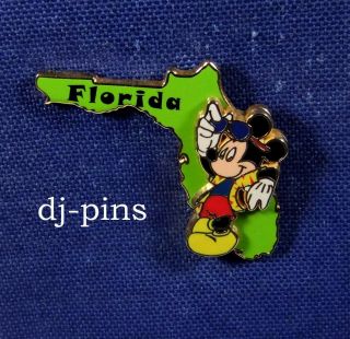 State Character Pin Florida Mickey Mouse Disney Pin 14906