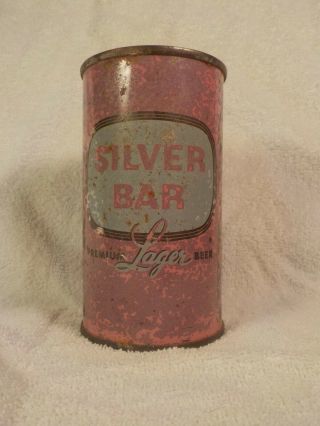 Pink Silver Bar Florida Flat Top Old Beer Can
