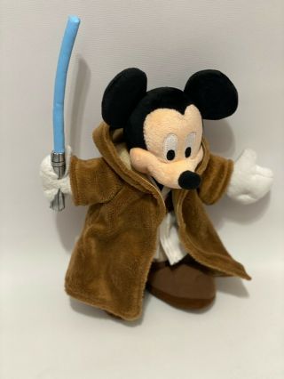 Mickey Mouse Star Wars Disney Parks Plush Jedi Luke Skywalker Disneyland Beanie