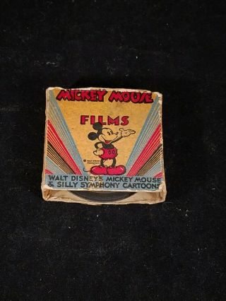 Walt Disney ' s Mickey Mouse & Silly Symphony Cartoons 8mm Donald Duck In Red Hot 2