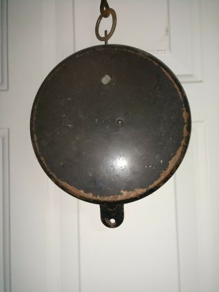 Vintage YORK SCALE CO.  HANGING SCALE 20 LBS CAPACITY,  MADE IN NYC 3